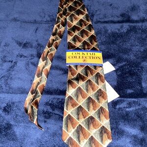 New Men’s Cocktail Collection Tie 100% Silk